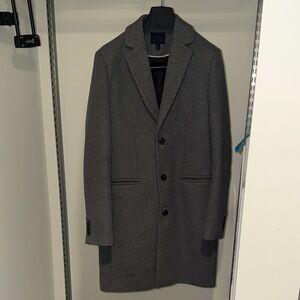 ASOS Charcoal Peacoat